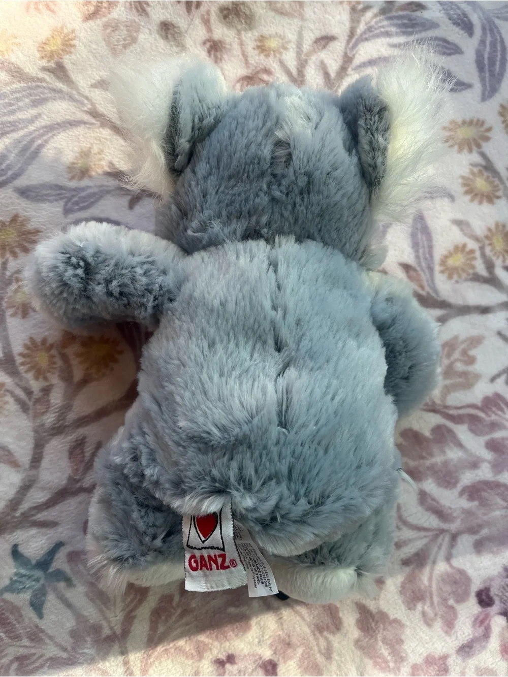 GANZ Webkinz Grey and White Koala Plush Stuffed Animal